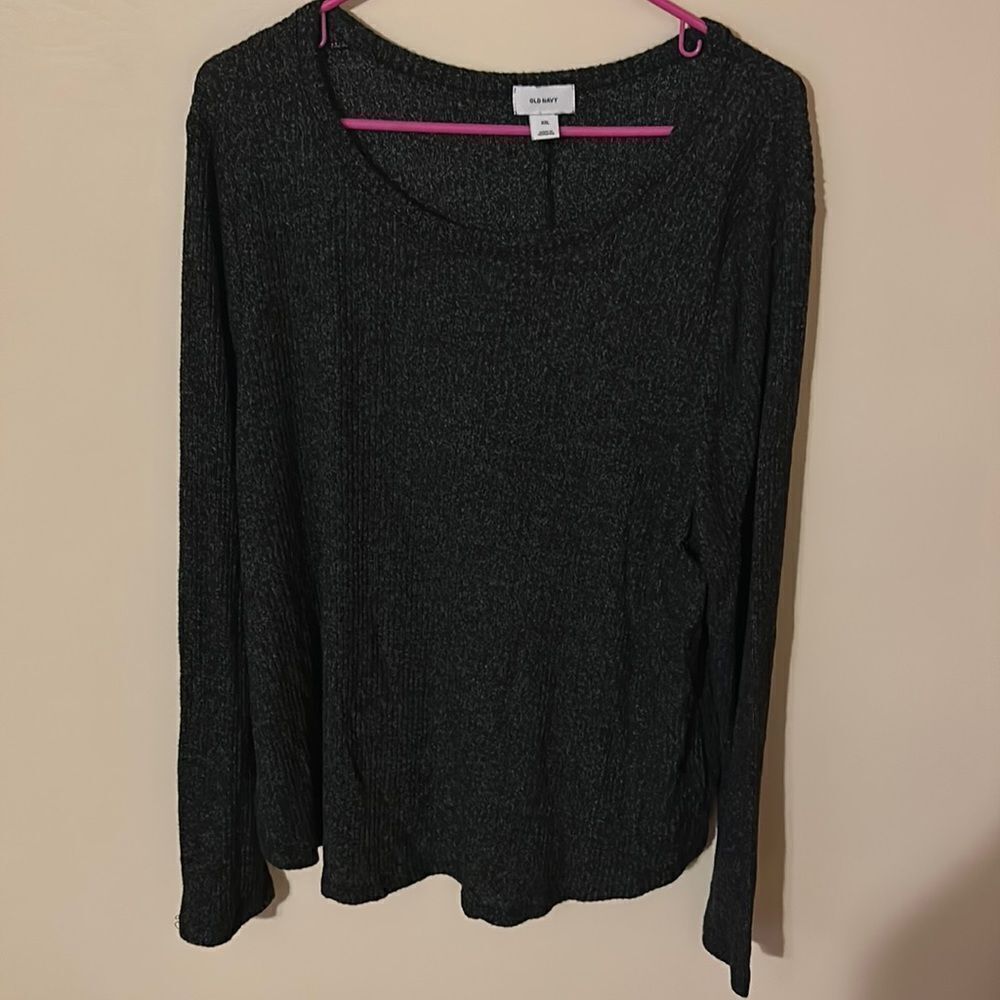 Old Navy long sleeve gray lightweight sweater XXL